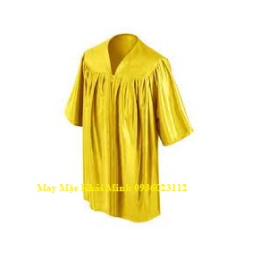 áo tốt nghiệp mầm non màu vàng