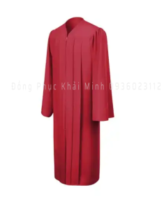 MAY ÁO CỬ NHÂN MÀU ĐỎ ĐÔ 