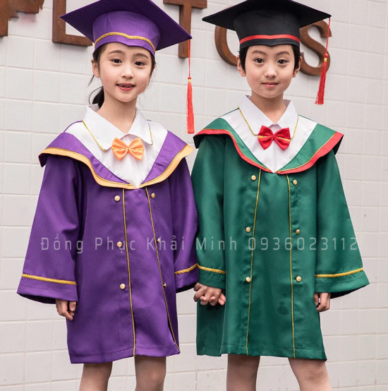 MAY ÁO TỐT NGHIỆP MẦM NON GIÁ RẺ TẠI GÒ VẤP